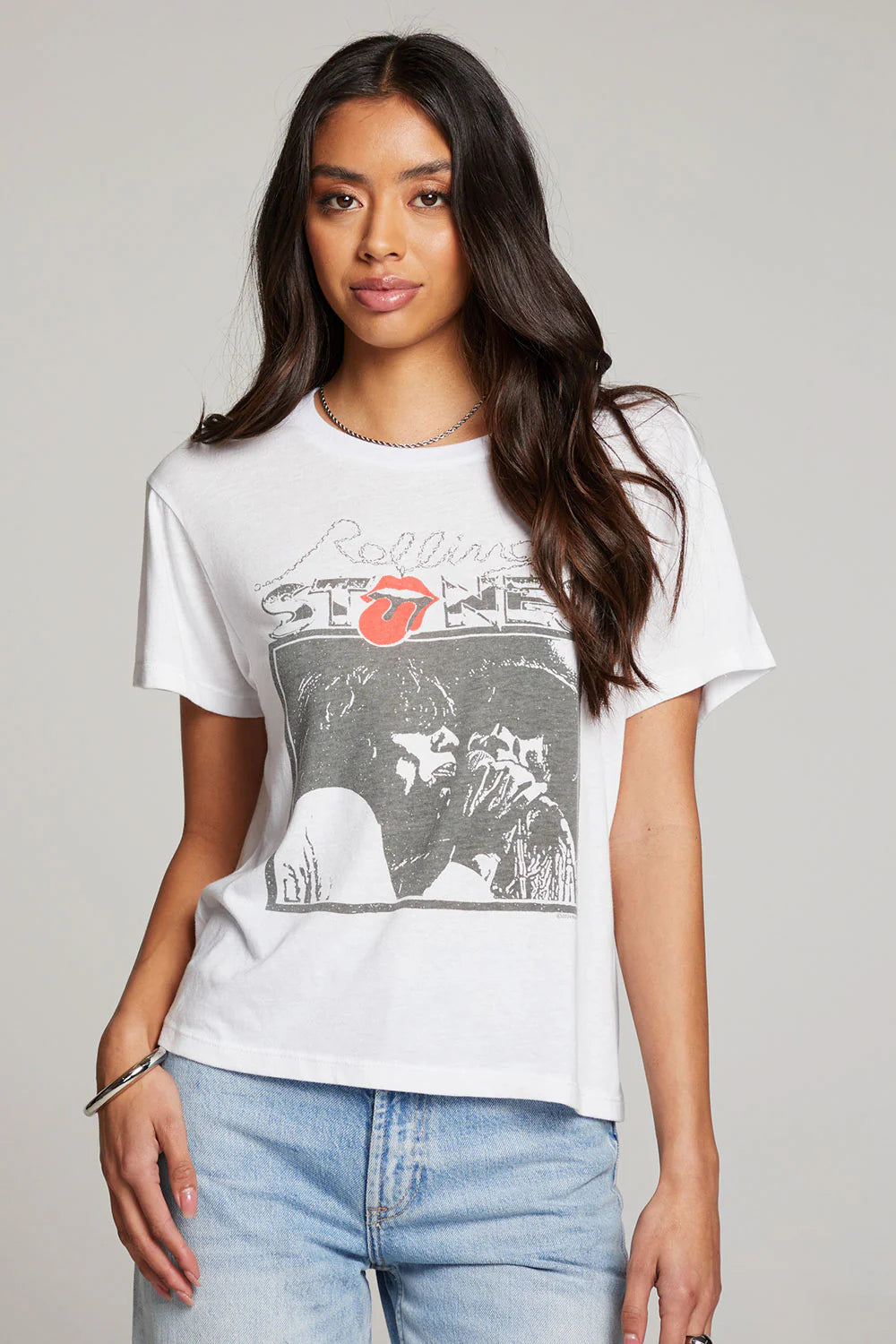 Rolling Stones Mick & Keith Tee Anti-Shrink Durable Soft