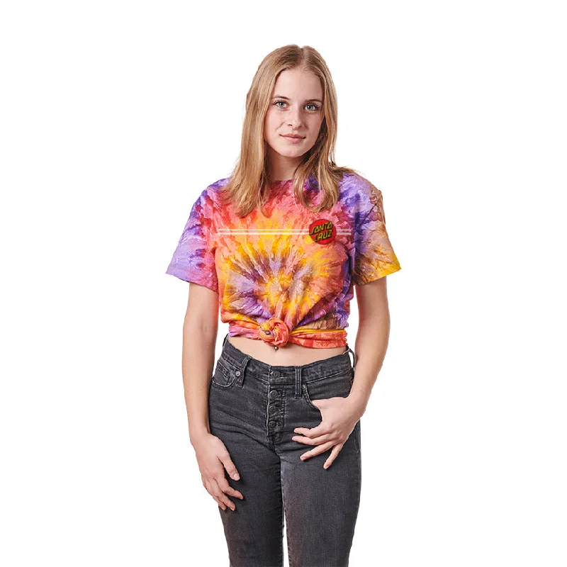 Santa Cruz Women's Classic Dot T-Shirt - Festival Terry Blend Velvet Blend Canvas Blend Santa Cruz Women's Classic Dot T-Shirt - Festival Terry Blend Velvet Blend Canvas Blend