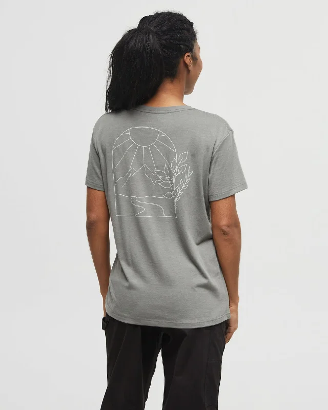 Scenic Arch T-Shirt Casual Formal Business