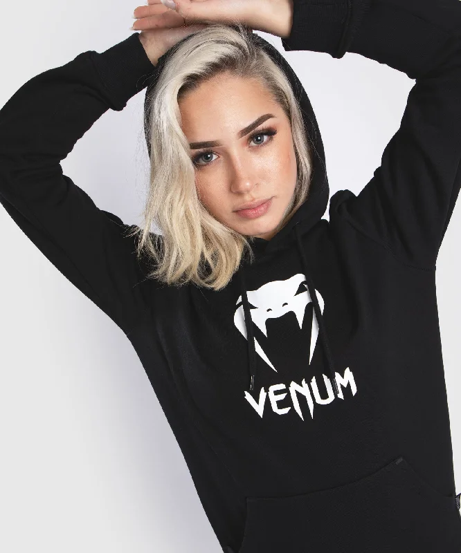 Sweatshirt à Capuche Venum Classic - Pour Femmes - Noir Spandex Blend Rayon Blend Denim Blend Sweatshirt à Capuche Venum Classic - Pour Femmes - Noir Spandex Blend Rayon Blend Denim Blend