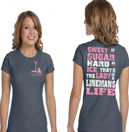 Sweet as Sugar Woman's Tee Oversized T-Shirt Spandex breathable