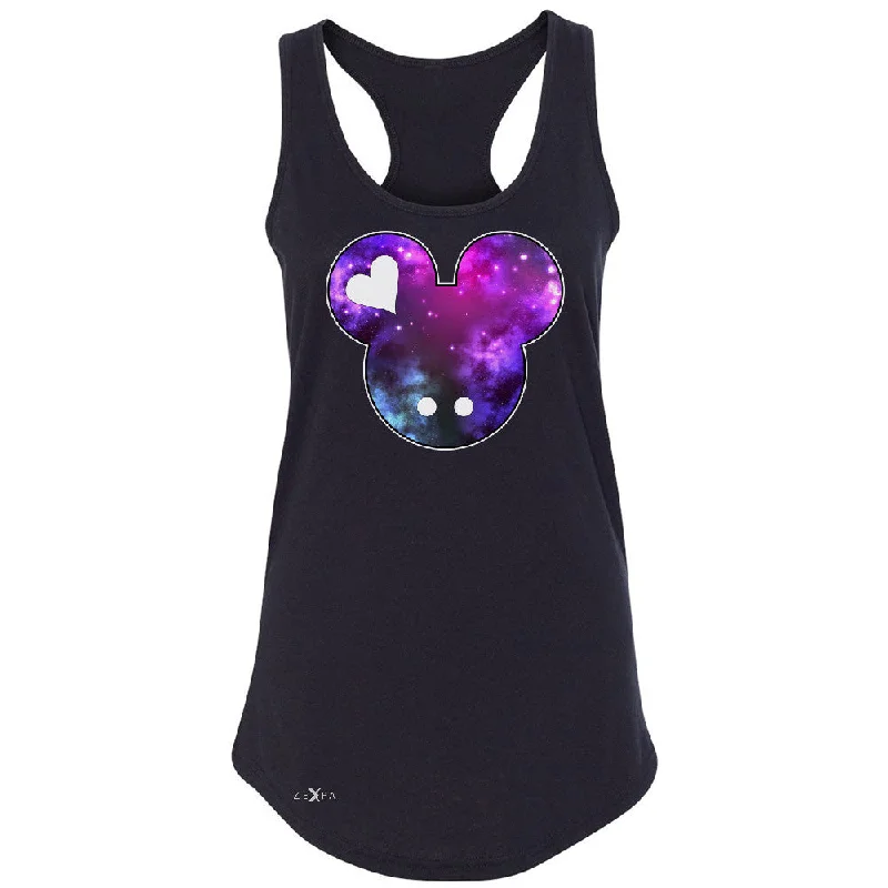 Zexpa Apparelâ„¢ Galaxy Cartoon Head Women's Racerback Couple Shirt Gift Sleeveless Collared Crew Neck Turtle Neck Zexpa Apparelâ„¢ Galaxy Cartoon Head Women's Racerback Couple Shirt Gift Sleeveless Collared Crew Neck Turtle Neck