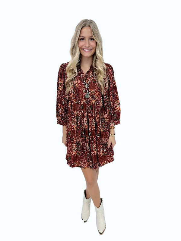 Bentley Flower Print Dress