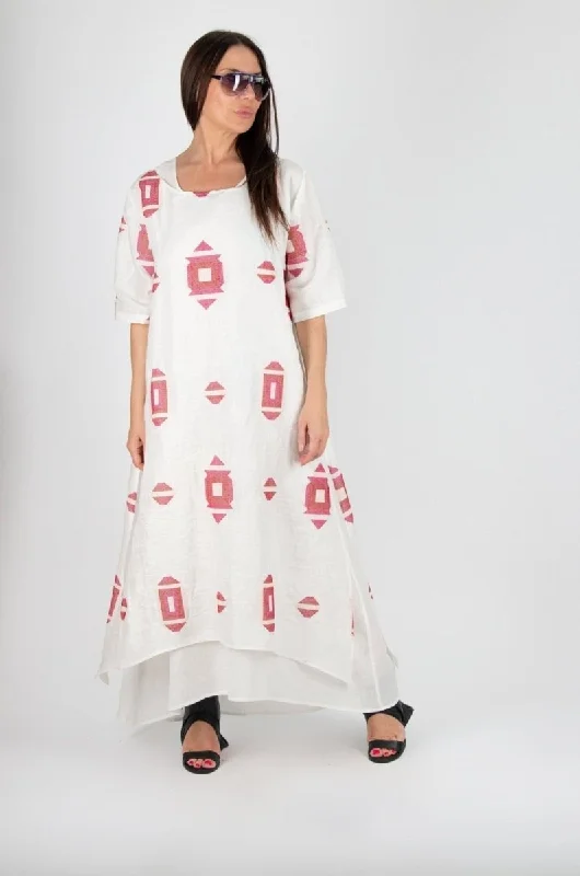 DIANA Linen Dress in 2 parts