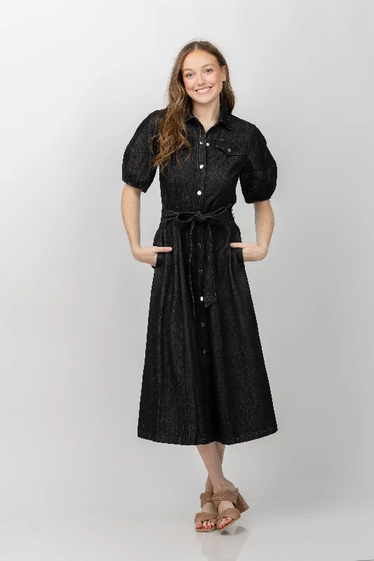 Shoshanna Mara Dress in Jet