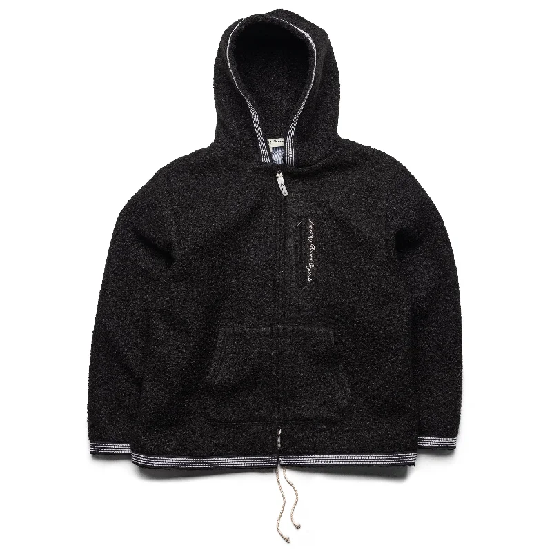 Advisory Board Crystals Fancy Yarn Jacket - Black Zippered Jacket Buttoned Jacket Snapped Jacket Advisory Board Crystals Fancy Yarn Jacket - Black Zippered Jacket Buttoned Jacket Snapped Jacket