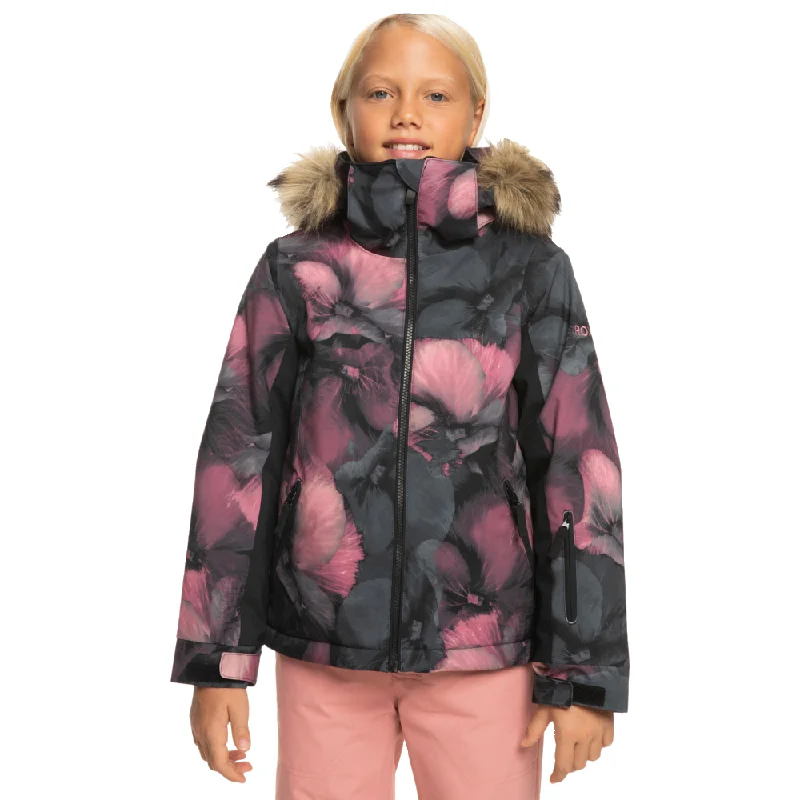 American Pie Girl Snowboard Jacket - Kids Belted Jacket Elasticated Jacket Padded Jacket American Pie Girl Snowboard Jacket - Kids Belted Jacket Elasticated Jacket Padded Jacket