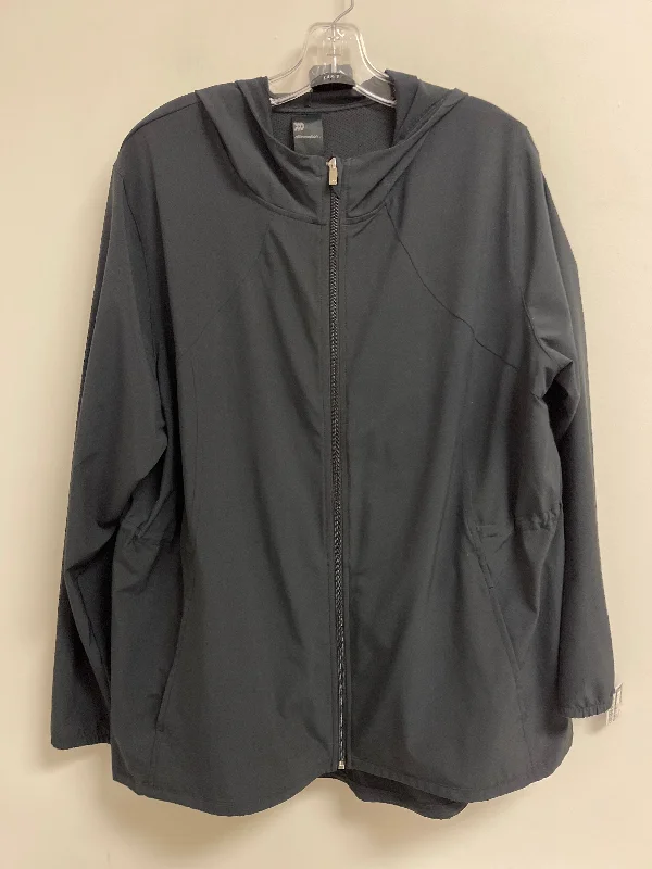 Athletic Jacket By All In Motion In Black, Size: 2x Herringbone Jacket Checkered Jacket Solid Jacket Athletic Jacket By All In Motion In Black, Size: 2x Herringbone Jacket Checkered Jacket Solid Jacket