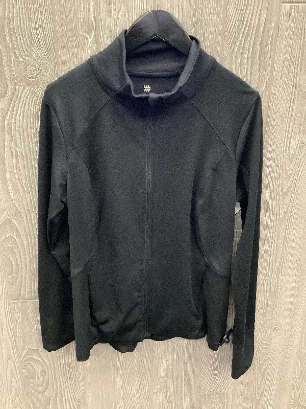 Athletic Jacket By All In Motion In Black, Size: L Fitted Jacket Loose Jacket Oversized Jacket Athletic Jacket By All In Motion In Black, Size: L Fitted Jacket Loose Jacket Oversized Jacket