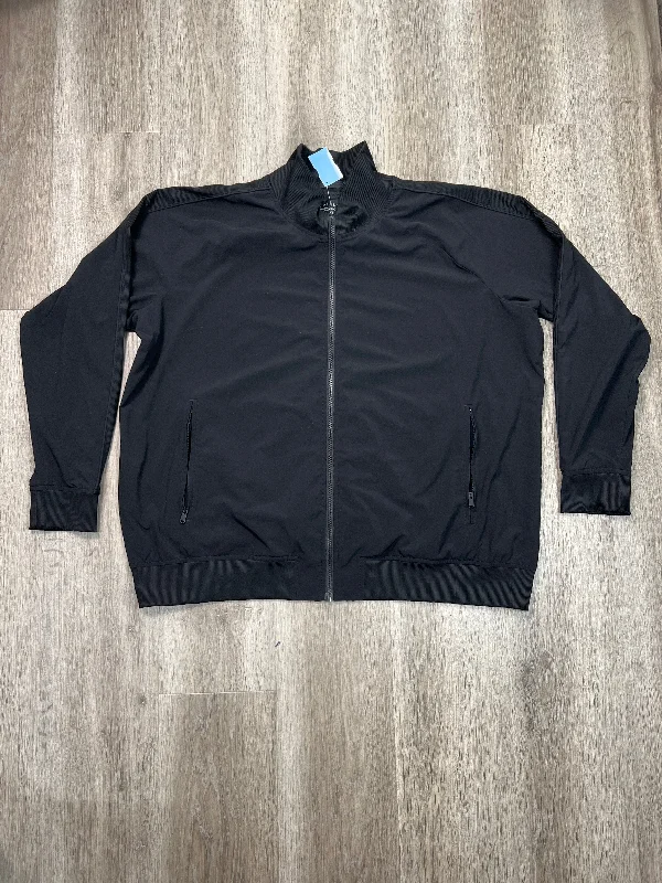 Athletic Jacket By Athleta In Black, Size: 2x Striped Jacket Polka Dot Jacket Floral Jacket Athletic Jacket By Athleta In Black, Size: 2x Striped Jacket Polka Dot Jacket Floral Jacket