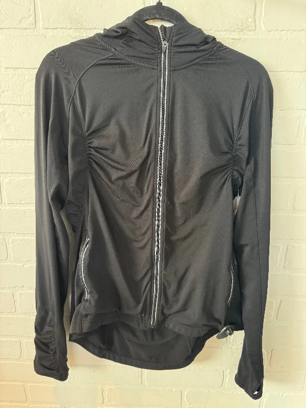 Athletic Jacket By Athleta In Black, Size: L Rayon Fabric Velvet Fabric Corduroy Fabric Athletic Jacket By Athleta In Black, Size: L Rayon Fabric Velvet Fabric Corduroy Fabric