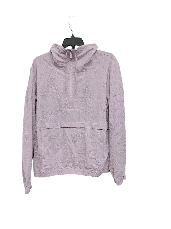 Athletic Jacket By Lululemon In Purple, Size: S Welt Pockets Slit Pockets Flap Pockets Athletic Jacket By Lululemon In Purple, Size: S Welt Pockets Slit Pockets Flap Pockets