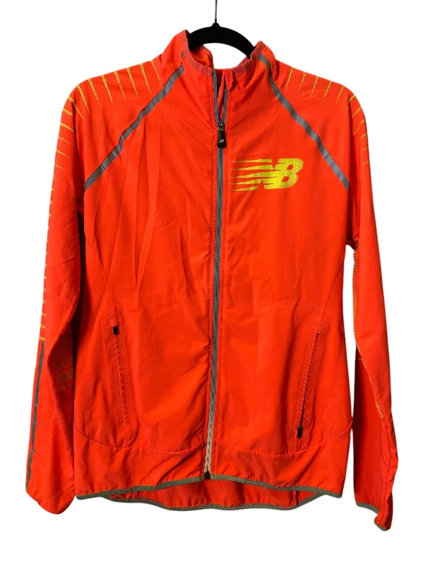 Athletic Jacket By New Balance In Orange, Size: M Chenille Fabric Brocade Fabric Lace Fabric Athletic Jacket By New Balance In Orange, Size: M Chenille Fabric Brocade Fabric Lace Fabric