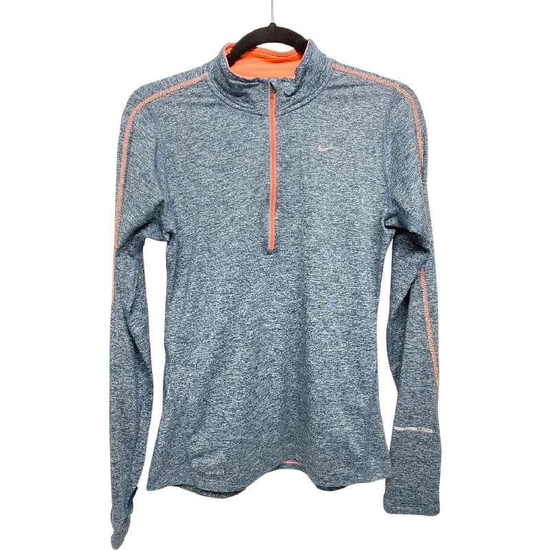 Athletic Jacket By Nike In Grey, Size: S Wool Fabric Cashmere Fabric Tweed Fabric