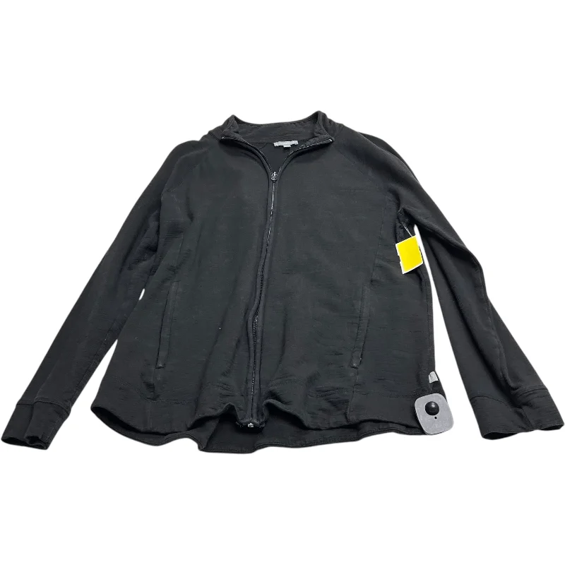 Athletic Jacket By Talbots In Black, Size: L Fleece Jacket Down Jacket Feather Jacket Athletic Jacket By Talbots In Black, Size: L Fleece Jacket Down Jacket Feather Jacket