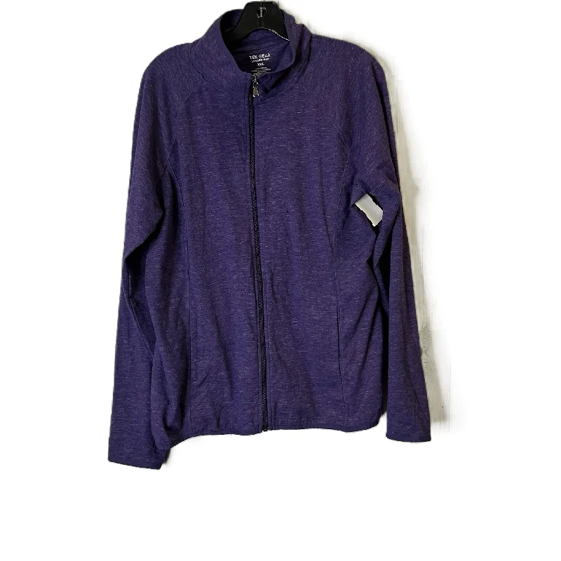 Athletic Jacket By Tek Gear In Purple, Size: Xxl Trench Coat Raincoat Waterproof Jacket Athletic Jacket By Tek Gear In Purple, Size: Xxl Trench Coat Raincoat Waterproof Jacket