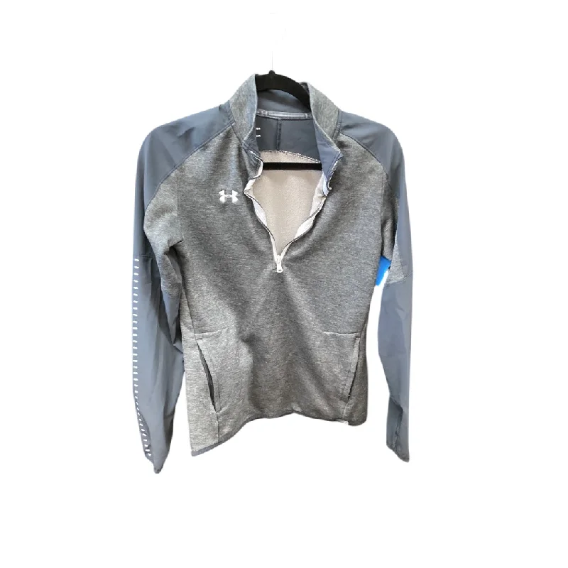 Athletic Jacket By Under Armour In Grey, Size: S Elasticated Jacket Padded Jacket Insulated Jacket Athletic Jacket By Under Armour In Grey, Size: S Elasticated Jacket Padded Jacket Insulated Jacket