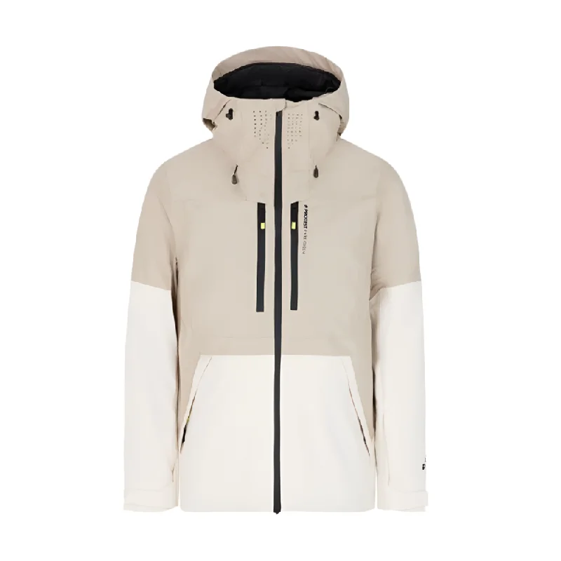 Bakie Ski Jacket Faux Fur Fabric Real Fur Fabric Shearling Fabric