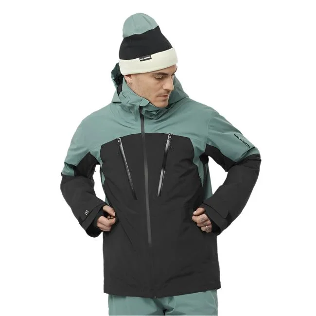 Brilliant Ski Jacket Hooded Jacket Caped Jacket Shawl Collar Jacket