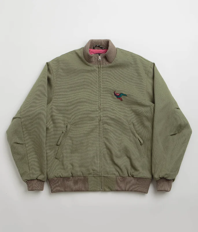 by Parra Inspiration Point Jacket - Green Fleece Fabric Down Fabric Feather Fabric