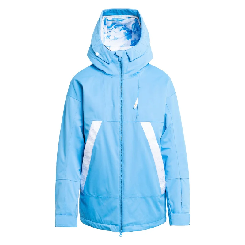 Chloe Kim Snowboard Jacket - Womens Welt Pockets Slit Pockets Flap Pockets
