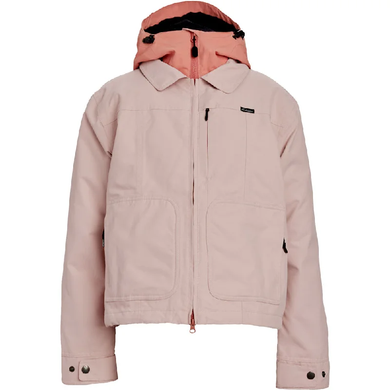 Chore Snowboard Jacket - Womens Satin Fabric Silk Fabric Chiffon Fabric