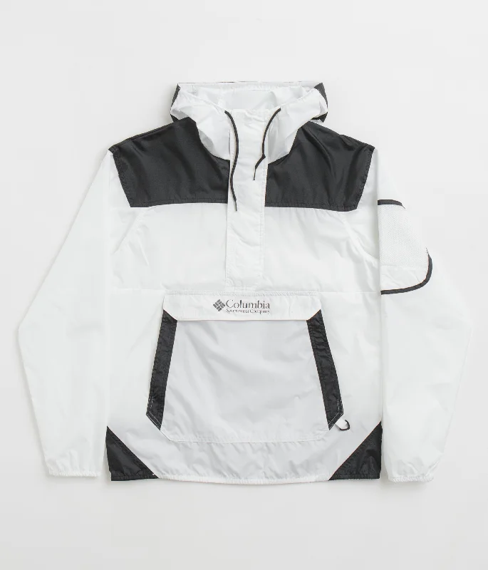 Columbia Challenger II Windbreaker Jacket - White / Black Lace Jacket Ribbed Jacket Sequined Jacket Columbia Challenger II Windbreaker Jacket - White / Black Lace Jacket Ribbed Jacket Sequined Jacket