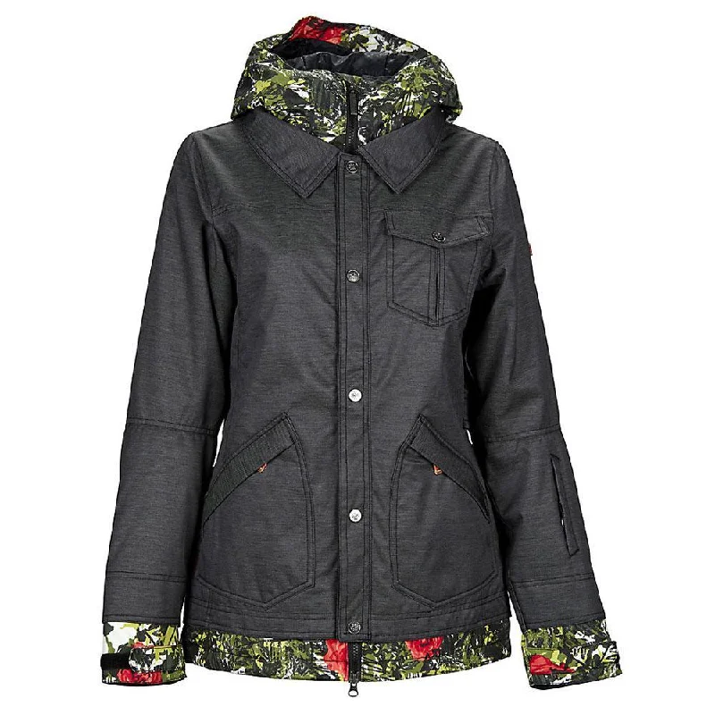 Cypress Snowboard Jacket - Womens Wool Fabric Cashmere Fabric Tweed Fabric
