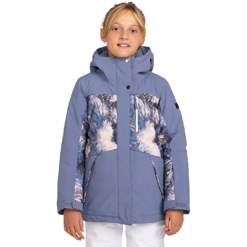 Dawnrae Parka Snowboard Jacket - Kids Notch Collar Peter Pan Collar Cowl Neck