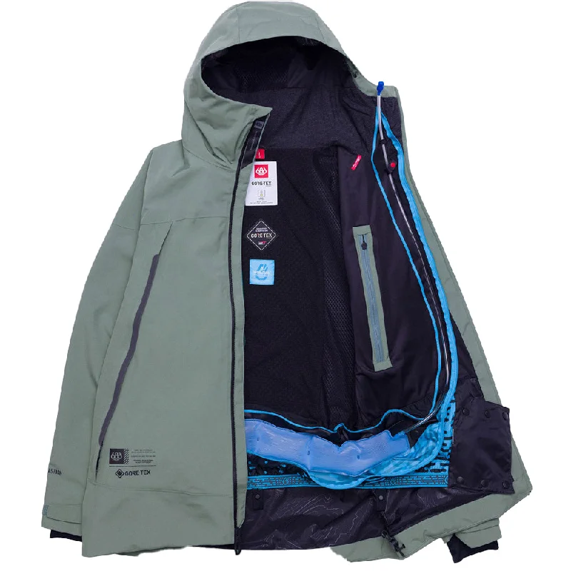 Gore-Tex Hydrastash Sync Snowboard Jacket Wool Jacket Cashmere Jacket Tweed Jacket