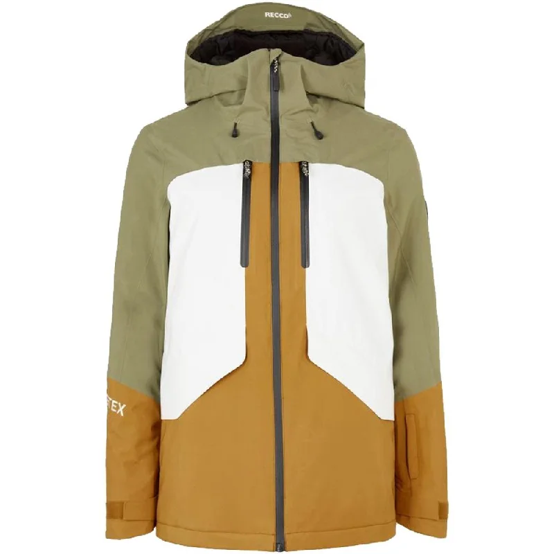 Gore-Tex Psycho Tech Ski Jacket - Womens Zippered Front Buttoned Front Snap Front