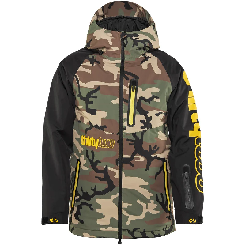 Grasser Insulated Snowboard Jacket - Kids Knit Jacket Woven Jacket Fleece Jacket