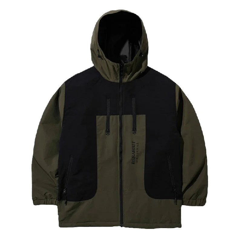 High Hooded Snowboard Jacket Satin Fabric Silk Fabric Chiffon Fabric