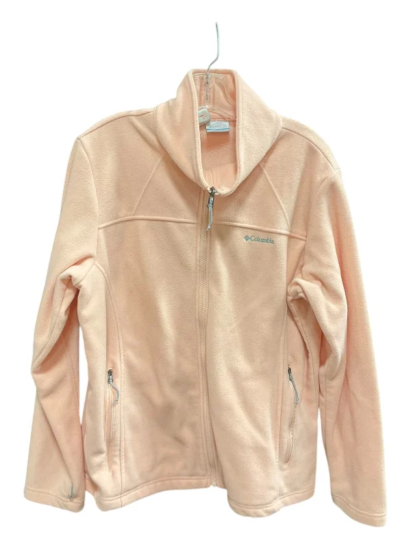 Jacket Fleece By Columbia In Peach, Size: Xxl Print Jacket Jacquard Jacket Patchwork Jacket Jacket Fleece By Columbia In Peach, Size: Xxl Print Jacket Jacquard Jacket Patchwork Jacket
