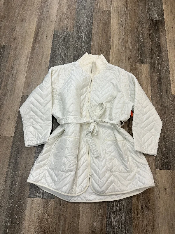 Jacket Puffer & Quilted By Athleta In White, Size: 3x Oversized Jacket Tailored Jacket Straight Jacket Jacket Puffer & Quilted By Athleta In White, Size: 3x Oversized Jacket Tailored Jacket Straight Jacket