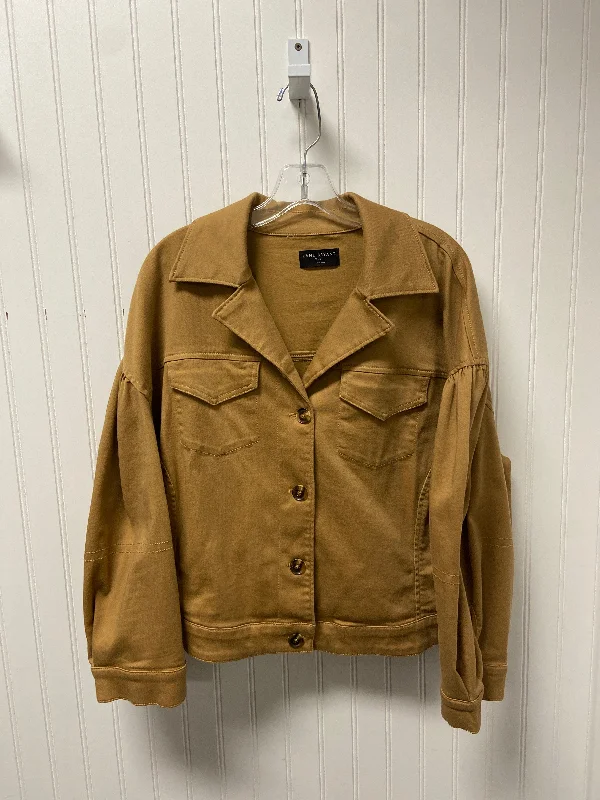 Jacket Shirt By Lane Bryant In Camel, Size: 1x Hoodie Zip-Up Jacket Button-Up Jacket Jacket Shirt By Lane Bryant In Camel, Size: 1x Hoodie Zip-Up Jacket Button-Up Jacket