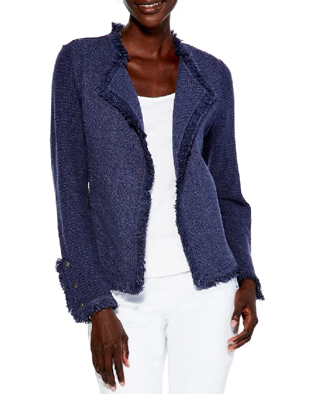 NIC+ZOE Petite Fringe Mix Jacket Striped Jacket Polka Dot Jacket Floral Jacket