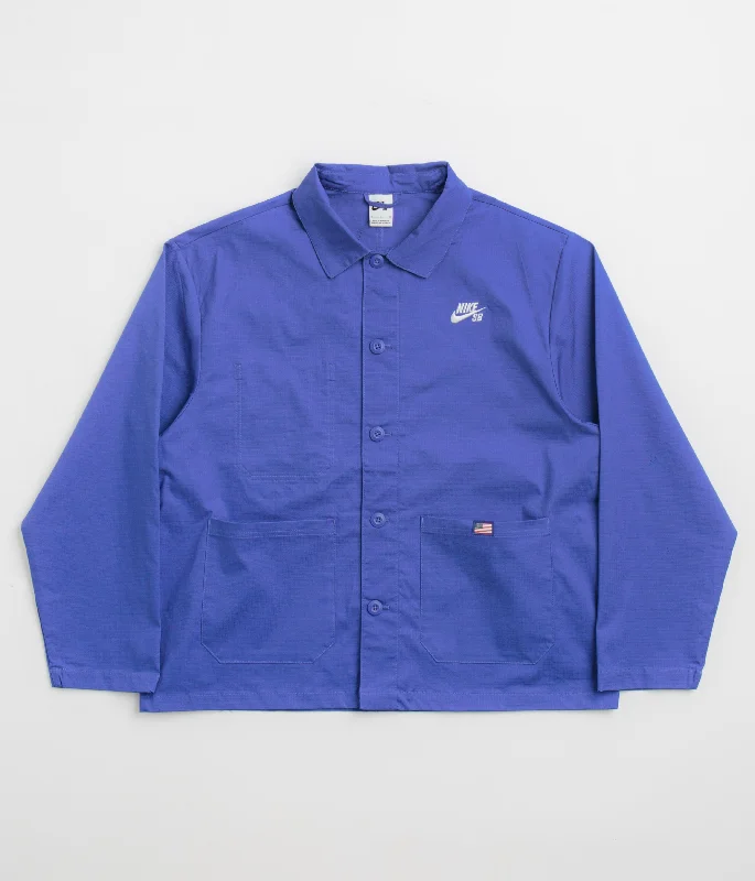 Nike SB Team USA Chore Jacket - Astronomy Blue / White Wool Jacket Cashmere Jacket Tweed Jacket Nike SB Team USA Chore Jacket - Astronomy Blue / White Wool Jacket Cashmere Jacket Tweed Jacket