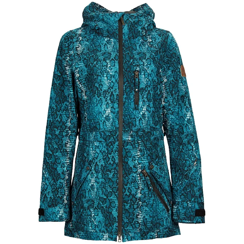 Nikita Hollyhock Snowboard Jacket - Womens Welt Pockets Slit Pockets Flap Pockets