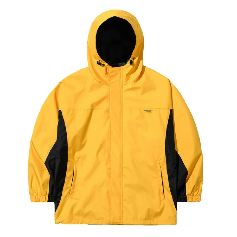 Retro Hooded Snowboard Jacket Belted Jacket Elasticated Jacket Padded Jacket