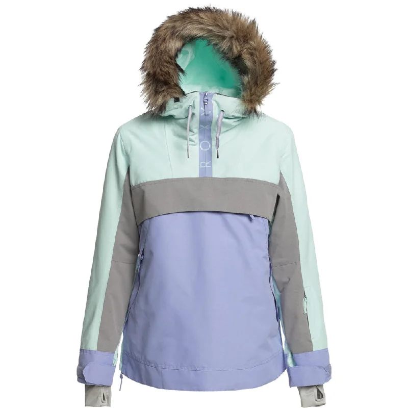Shelter Snowboard Jacket - Womens Welt Pockets Slit Pockets Flap Pockets