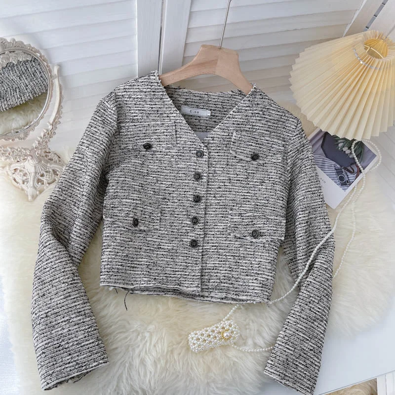Shoulder padded jacket women's autumn new versatile top 1551 Quilted Jacket Puffer Jacket Insulated Jacket Shoulder padded jacket women's autumn new versatile top 1551 Quilted Jacket Puffer Jacket Insulated Jacket
