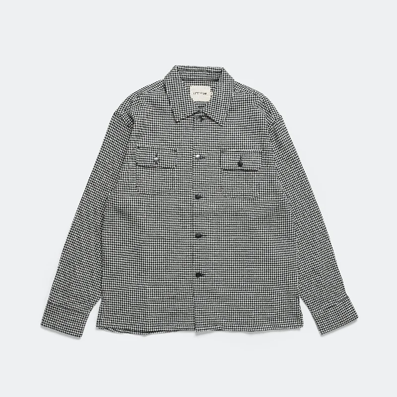 Work Jacket - White/Black Honeycomb Mesh Jacket Canvas Jacket Denim Jacket