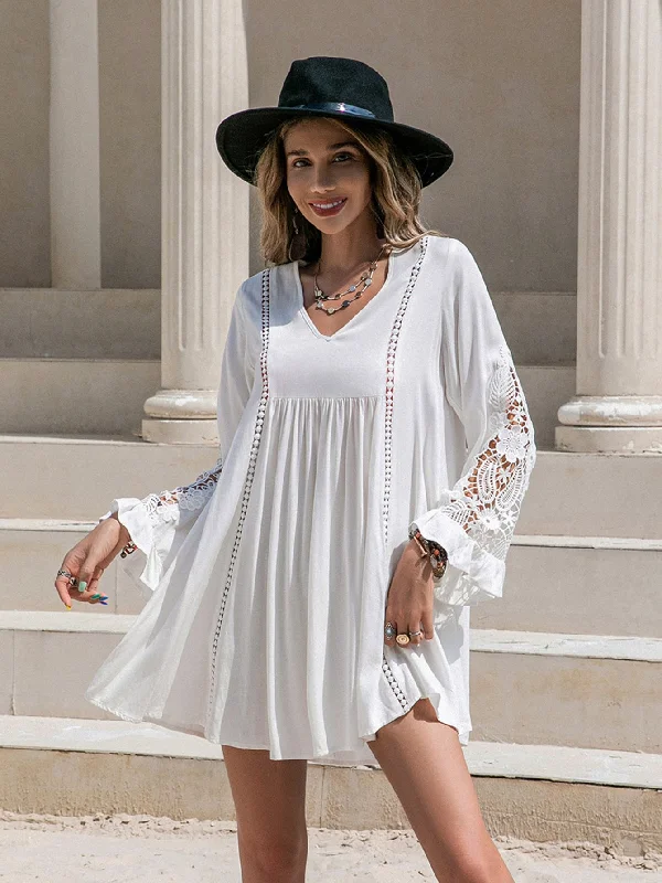 NINA Mini Dress Trendy Floral Mini Dress