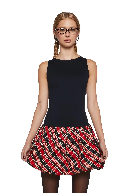 Ortega Mini Dress Stylish Short-Sleeve Mini Dress