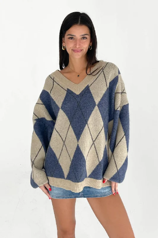 Carson Sweater High Neck Crew Neck V-Neck