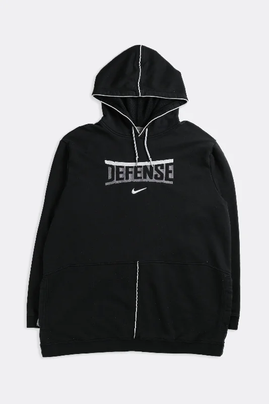 Vintage Nike Sweatshirt Hoodie with Patch Decorative Personalized