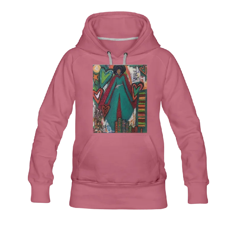 Women’s Premium Hoodie Hoodie with Strings Custom Fit Adjustable