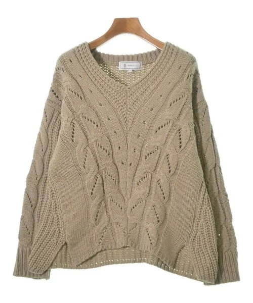 ROPE Picnic Sweaters Hooded Sweater Collared Sweater Shawl Collar