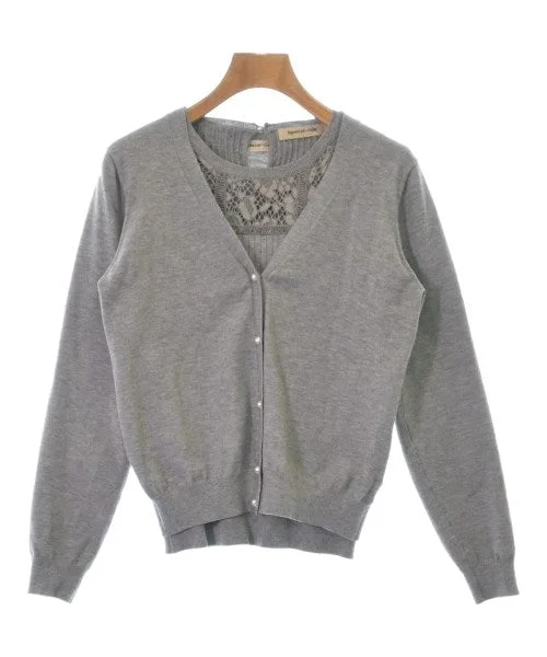 Apuweiser-riche Sweaters Solid Color Striped Floral Print